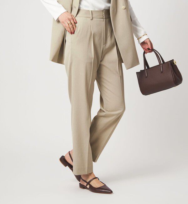 UNITED ARROWS green label relaxing「［size SHORT/TALLあり］サラフール テーパード パンツ 」|スラックス|