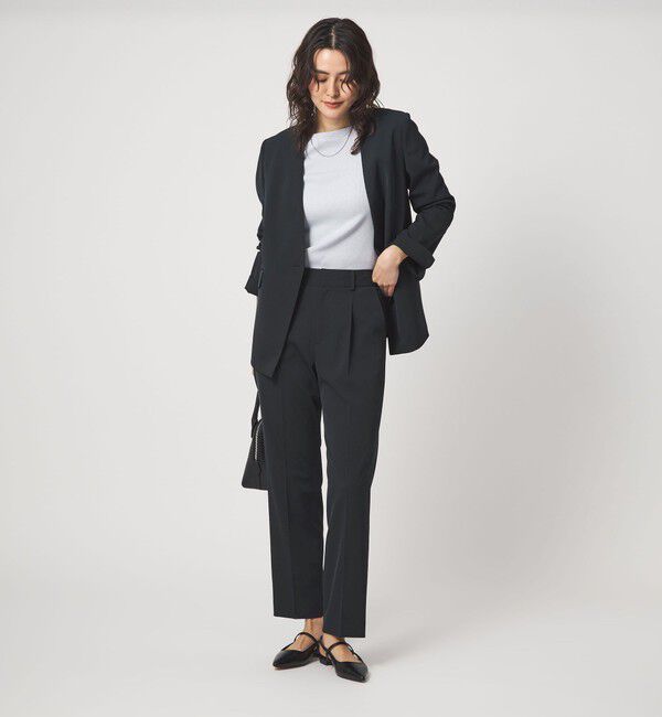 UNITED ARROWS green label relaxing「［size SHORT/TALLあり］サラフール テーパード パンツ 」|スラックス|