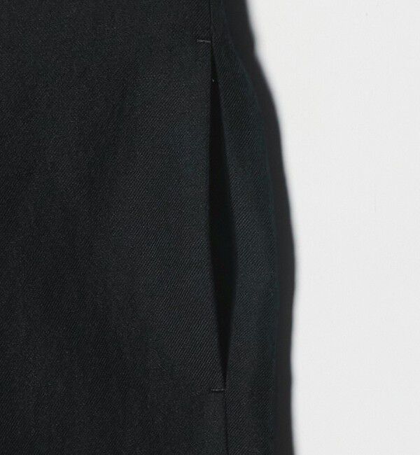 BEAUTY&YOUTH UNITED ARROWS「スリーク ウール リネン 1プリーツ トラウザー セットアップ対応」|チノ|