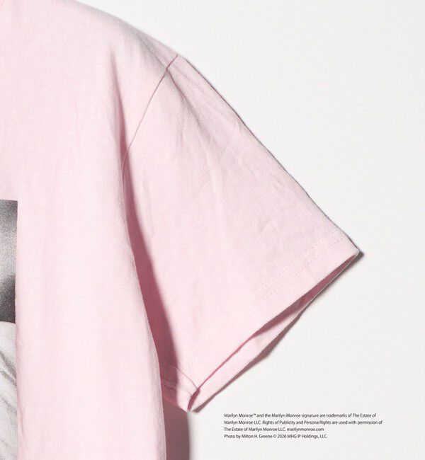 BEAUTY&YOUTH UNITED ARROWS「【別注】＜GOOD ROCK SPEED＞Marilyn Monroe フォトプリント Tシャツ」|Tシャツ・カットソー|