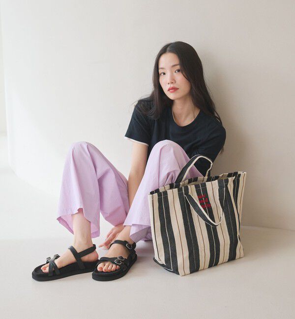 BEAUTY&YOUTH UNITED ARROWS「【別注】＜beej＞ストライプ 2WAY トートバッグ」|トートバッグ|