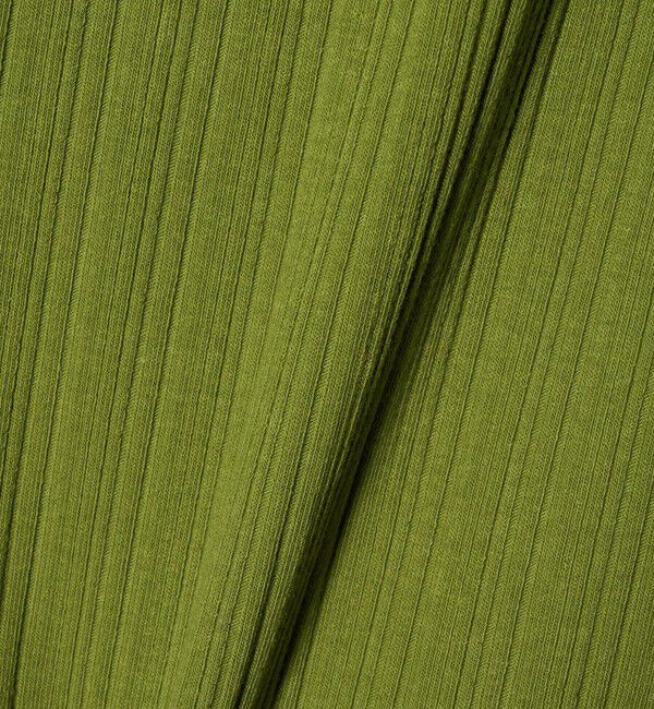 BEAUTY&YOUTH UNITED ARROWS「【WEB限定】ランダムリブ ヘンリーネック スナップ 5分袖Tシャツ」|Tシャツ・カットソー|