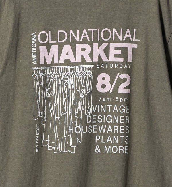 BEAUTY&YOUTH UNITED ARROWS「＜Americana＞ロゴ ショートスリーブ Tシャツ」|Tシャツ・カットソー|