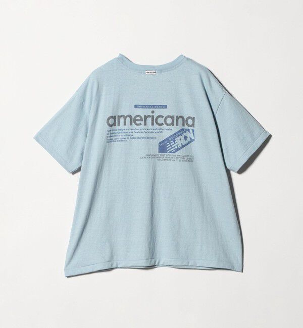 BEAUTY&YOUTH UNITED ARROWS「＜Americana＞ロゴ ショートスリーブ Tシャツ」|Tシャツ・カットソー|