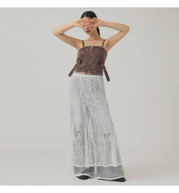 Ray BEAMS 「ダメージ スウェット パンツ」|その他|