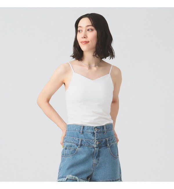 Ray BEAMS 「カップ付き キャミソール」|キャミソール|OFF_WHT