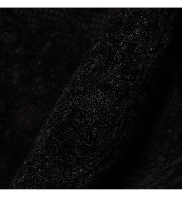 Ray BEAMS 「起毛 レース タイト スカート」|タイト|