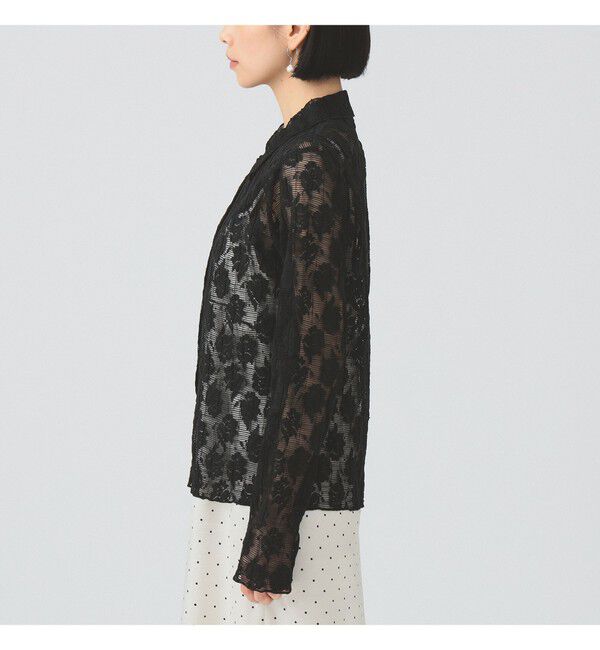 Ray BEAMS 「カット レース シャツ」|シャツ・ブラウス|
