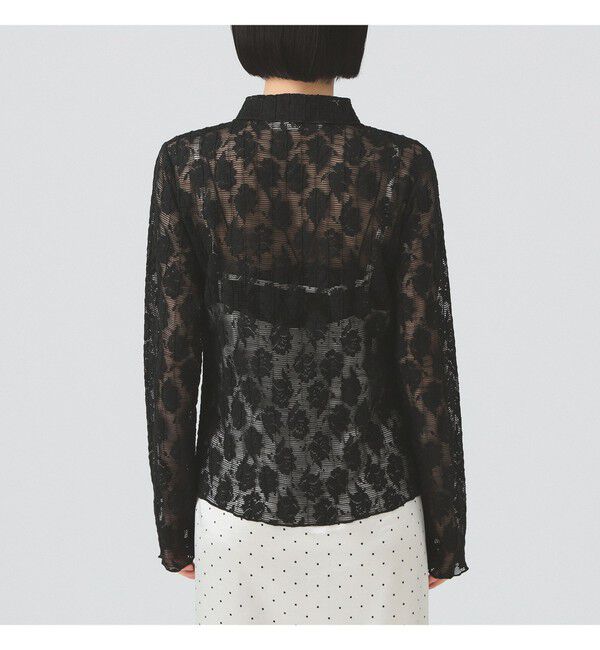 Ray BEAMS 「カット レース シャツ」|シャツ・ブラウス|