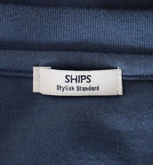 SHIPS「SHIPS: 抗菌・防臭 NANO-FINE（R） コットン クルーネック Tシャツ」|Tシャツ・カットソー|