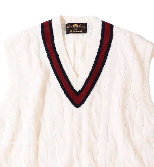 SHIPS「【SHIPS EXCLUSIVE】Southwick: Alan Paine Wool Cricket Vest」|ベスト・ジレ|