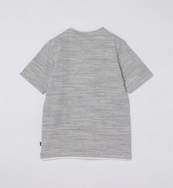 SHIPS「SHIPS: フェイクレイヤード ピケ クルーネック Tシャツ」|Tシャツ・カットソー|