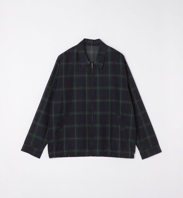 SHIPS「SHIPS:〈洗濯機可能〉ローン シャツ ジップ ブルゾン」|ブルゾン・スタジャン|