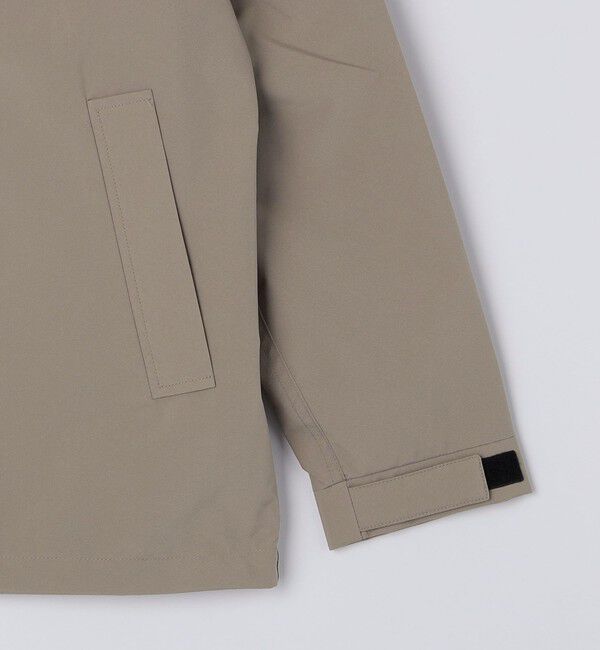 SHIPS Colors 「【SHIPS Colors別注】FIRST DOWN: 〈洗濯機可能〉ジップ フード ブルゾン」|ブルゾン・スタジャン|