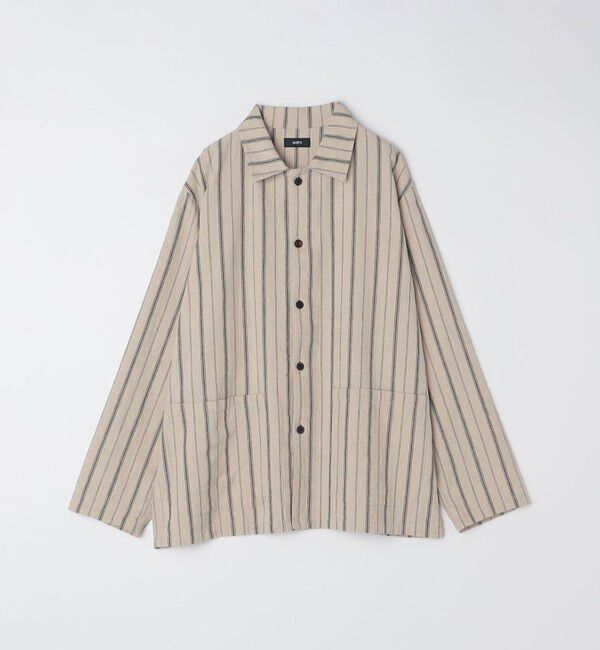 SHIPS「SHIPS: リネン コットン アムンゼン シャツ アウター」|シャツ・ブラウス|