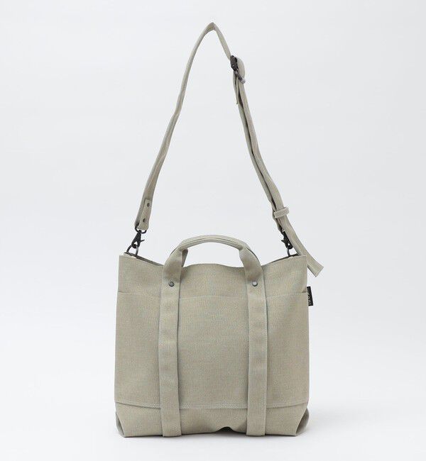 SHIPS「KARRI: POLY CANVAS 2WAY TOTE M」|トートバッグ|
