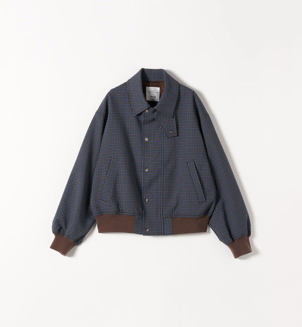 SHIPS any「SHIPS any: ガンクラブ チェック ハンティング ブルゾン」|ブルゾン・スタジャン|