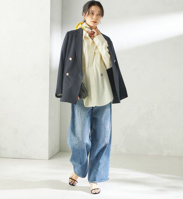 SHIPS for women「NINE CASE:〈洗濯機可能〉製品染め シャツ」|シャツ・ブラウス|