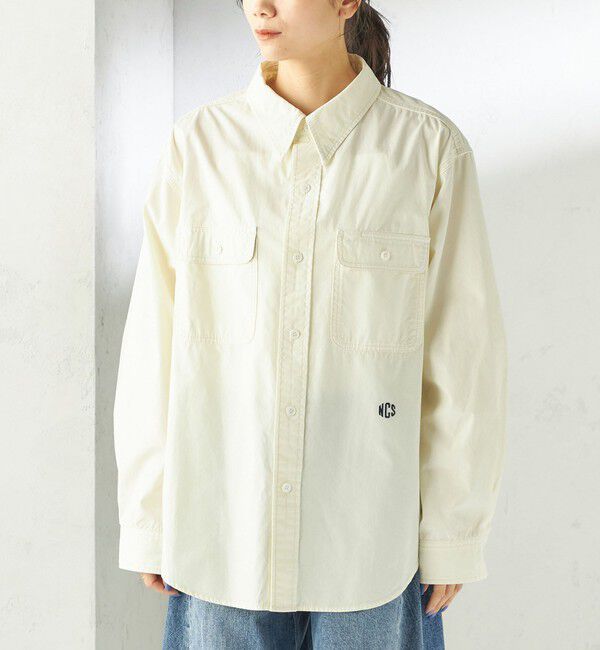 SHIPS for women「NINE CASE:〈洗濯機可能〉製品染め シャツ」|シャツ・ブラウス|