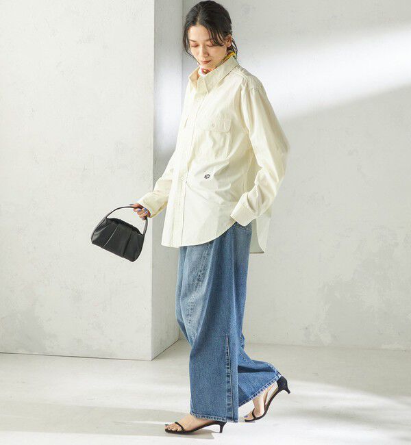 SHIPS for women「NINE CASE:〈洗濯機可能〉製品染め シャツ」|シャツ・ブラウス|