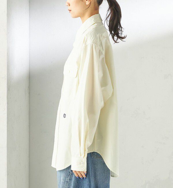 SHIPS for women「NINE CASE:〈洗濯機可能〉製品染め シャツ」|シャツ・ブラウス|