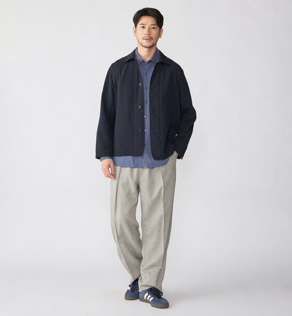 SHIPS「SHIPS: Comfy Line ワイド ピンタック イージーパンツ」|その他|