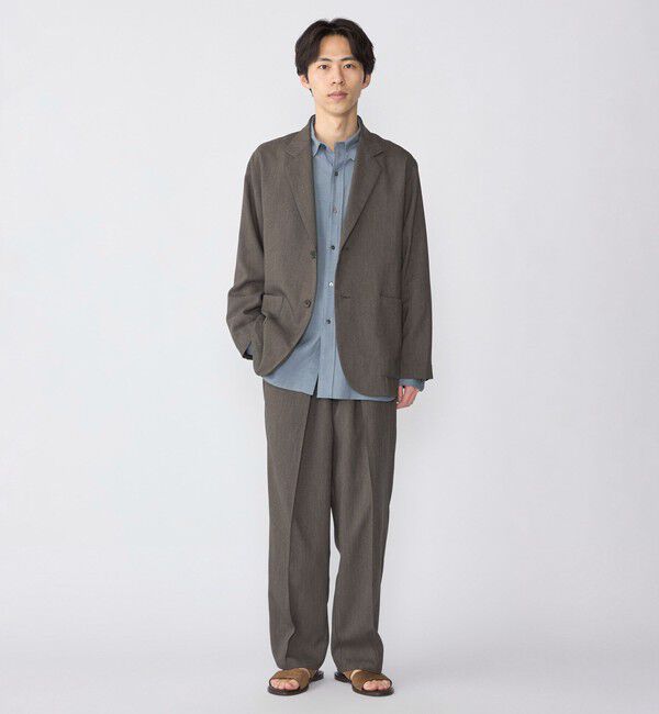 SHIPS「SHIPS: Comfy Line ワイド ピンタック イージーパンツ」|その他|