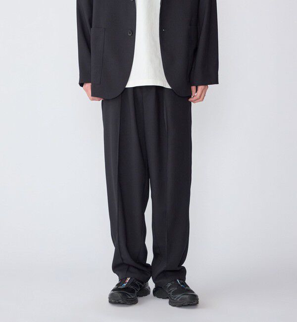 SHIPS「SHIPS: Comfy Line ワイド ピンタック イージーパンツ」|その他|