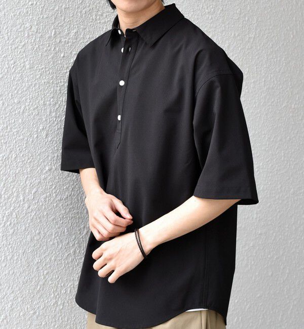 SHIPS any「SHIPS any:〈吸水速乾〉Rapidry ボタンダウン レギュラーカラー 半袖 シャツ(セットアップ対応)◇」|シャツ・ブラウス|