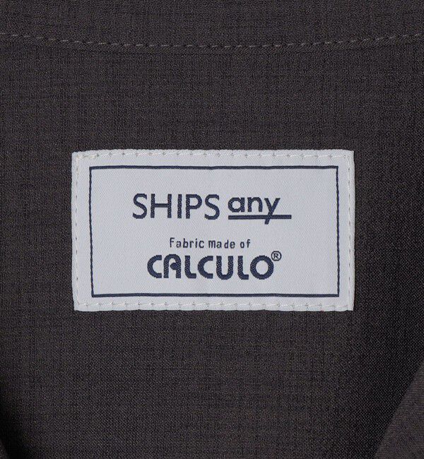 SHIPS any「SHIPS any:〈通気性/遮熱/吸水速乾〉CALCULO(R) サマー トロピカル ポケット シャツ(セットアップ対応)◆」|シャツ・ブラウス|