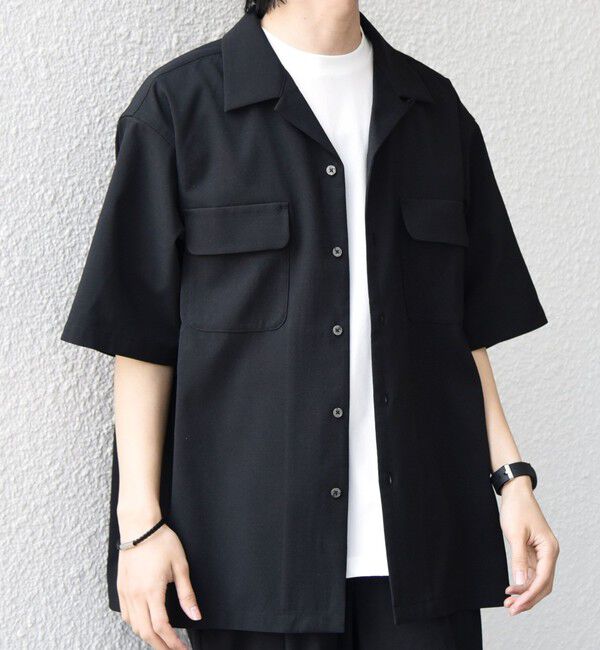 SHIPS any「SHIPS any:〈通気性/遮熱/吸水速乾〉CALCULO(R) サマー トロピカル ポケット シャツ(セットアップ対応)◆」|シャツ・ブラウス|