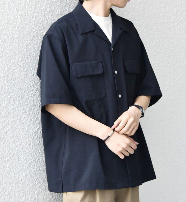 SHIPS any「SHIPS any:〈通気性/遮熱/吸水速乾〉CALCULO(R) サマー トロピカル ポケット シャツ(セットアップ対応)◆」|シャツ・ブラウス|