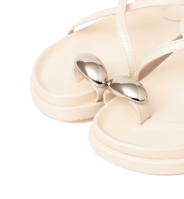 SHIPS Colors 「《予約》SHIPS Colors:トゥリング クロス ストラップ サンダル◆」|サンダル|