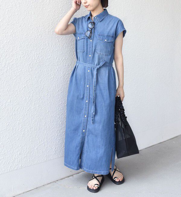 SHIPS Colors 「《予約》SHIPS Colors:トゥリング クロス ストラップ サンダル◆」|サンダル|