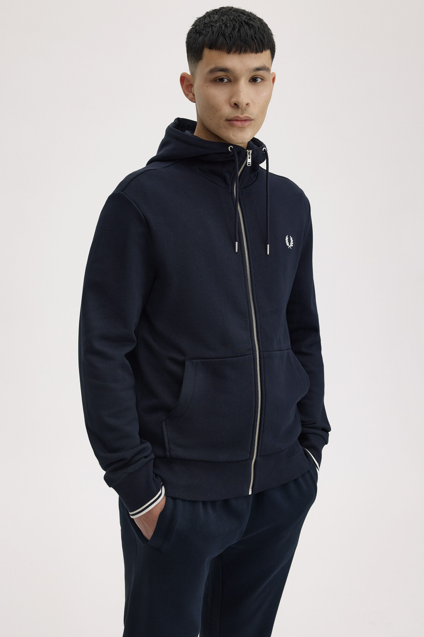 FRED PERRY 「Hooded Zip Through Sweatshirt」|スウェット・ジャージ|