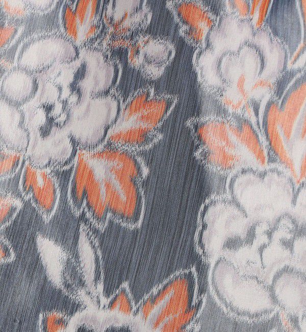 TOMORROWLAND collection「ロゼットフラワープリント タックスィングスカート」|フレア|