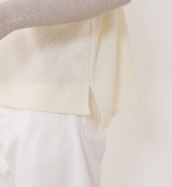 GALERIE VIE「ファインブークレー ミドルネックベスト」|ベスト・ジレ|