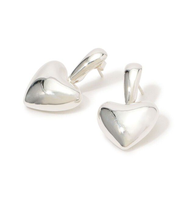 TOMORROWLAND GOODS「Annika Inez Voluptuous Heart ピアス」|ピアス|81 シルバー