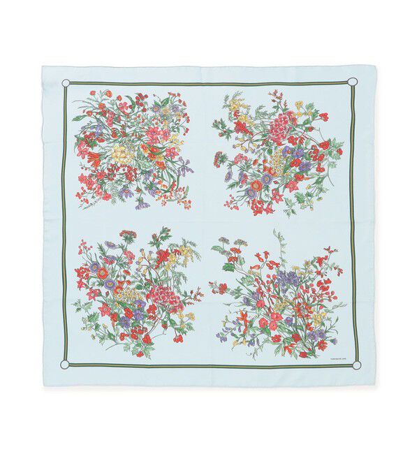 TOMORROWLAND GOODS「TOMORROWLAND フラワーシルクスカーフ」|バンダナ・スカーフ|