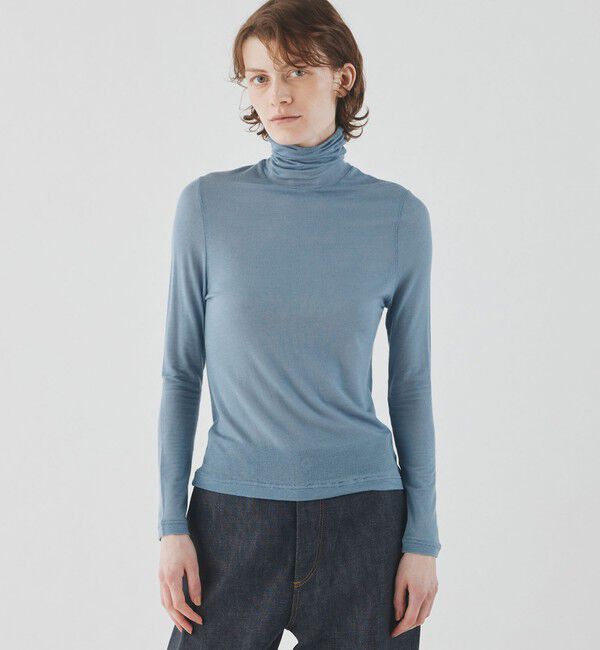 TOMORROWLAND GOODS「【一部別注】 V::ROOM シアータートルネック」|Tシャツ・カットソー|