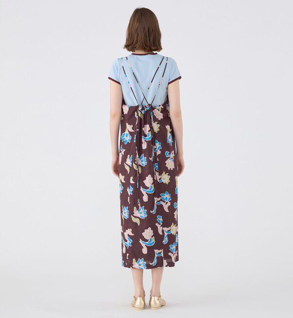 MACPHEE「レイトンプリント キャミソールワンピース」|ワンピース|