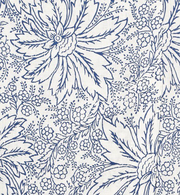 SOULEIADO「リネンプリント ラップキャミソールドレス」|ワンピース|