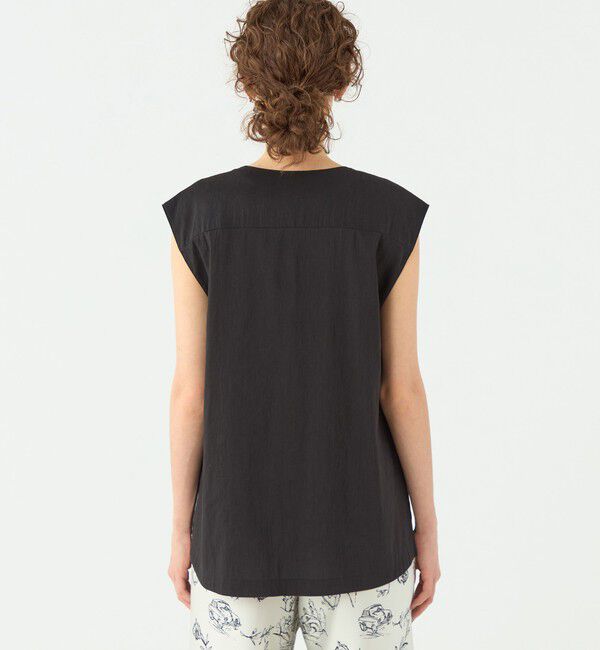 TOMORROWLAND collection「エフェクトリネン ライトジレブラウス」|シャツ・ブラウス|