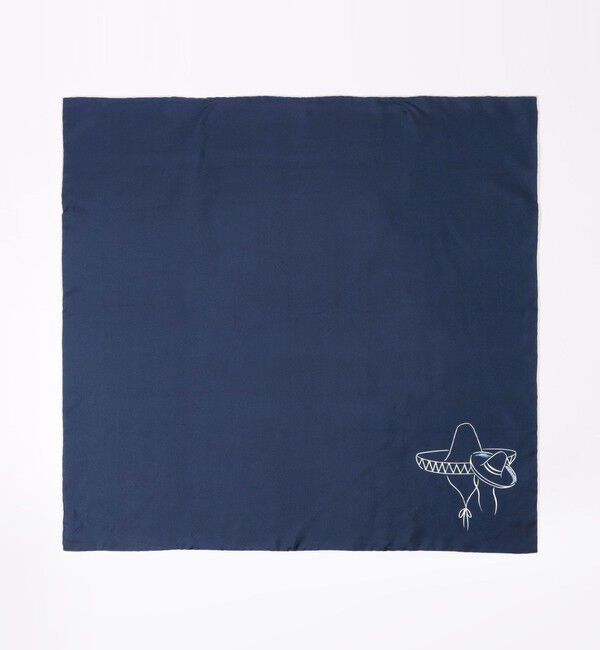 TOMORROWLAND GOODS「sense the pebble Lovers シルクスカーフ」|バンダナ・スカーフ|