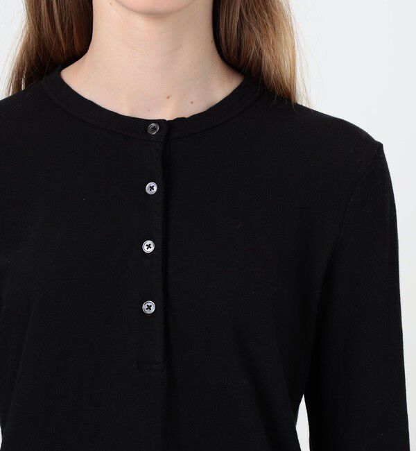 JAMES PERSE「スラブジャージーチュニックヘンリーネックプルオーバー WJD3285」|Tシャツ・カットソー|