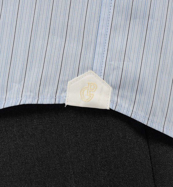 TOMORROWLAND MENS「コットンストライプ オープンカラー ロングスリーブシャツ CANCLINI」|シャツ・ブラウス|