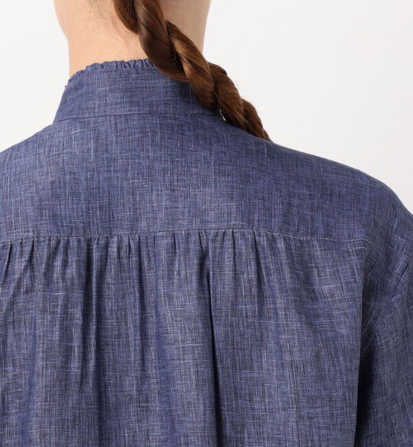 TOMORROWLAND BUYING WEAR「BOURRIENNE BOUDOIR リネン フリルシャツ」|シャツ・ブラウス|