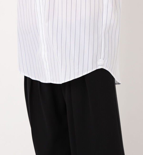 TOMORROWLAND BUYING WEAR「BOURRIENNE DRAMA コットンシャツ」|シャツ・ブラウス|