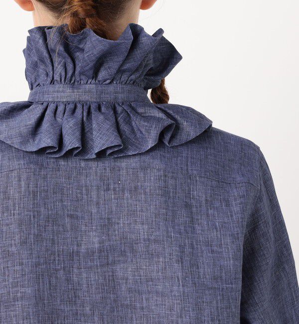 TOMORROWLAND BUYING WEAR「BOURRIENNE PASTEL LIN MARINE リネンブラウス」|シャツ・ブラウス|