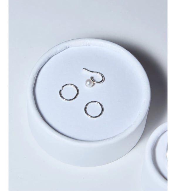  「SASKIA DIEZ 別注 special 3 set：ピアスセット」|ピアス|シルバー